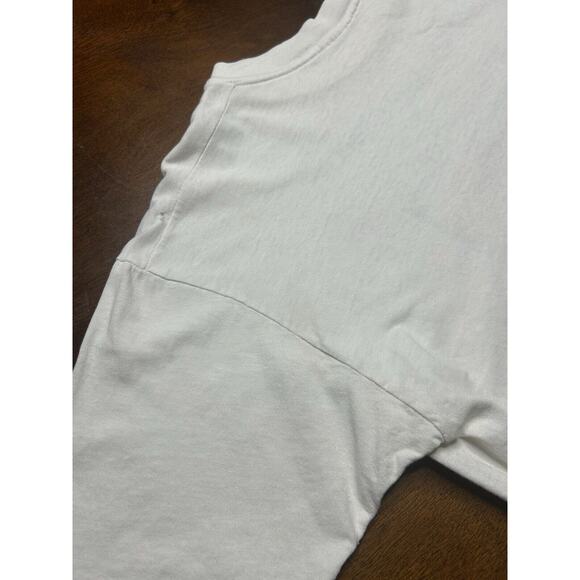 VTG 1988 The Charlotte Observer NBA Hornets Bulls Newspaper Print Shirt (L) RARE - Picture 11 of 14